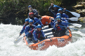 White water rafting in NZ