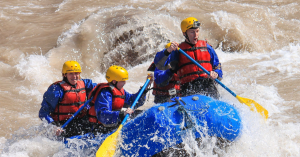 White water rafting in NZ