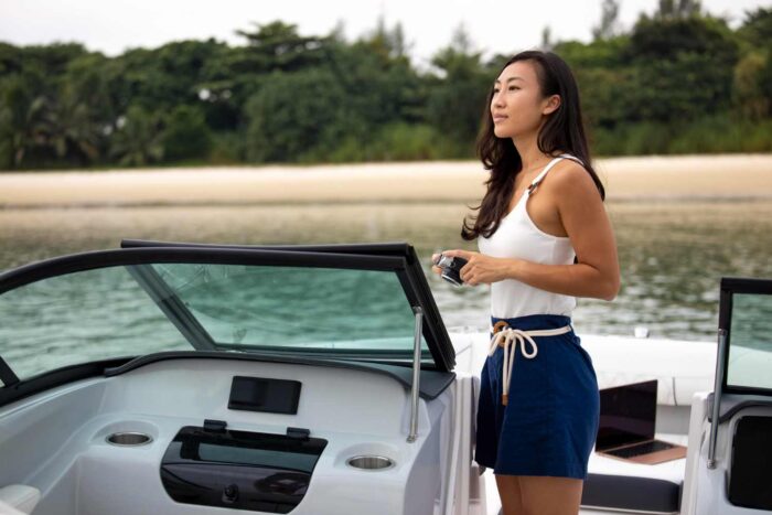 boat trip in Mauritius